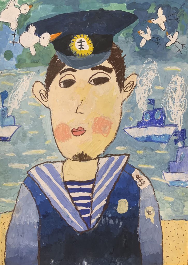 Выставка "Образ защитника Отечества в произведениях молодых художников": живопись