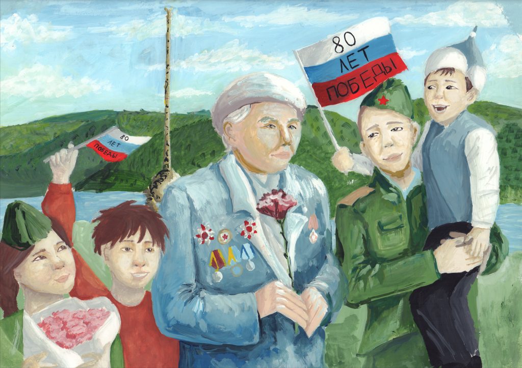 Выставка "Образ защитника Отечества в произведениях молодых художников": живопись