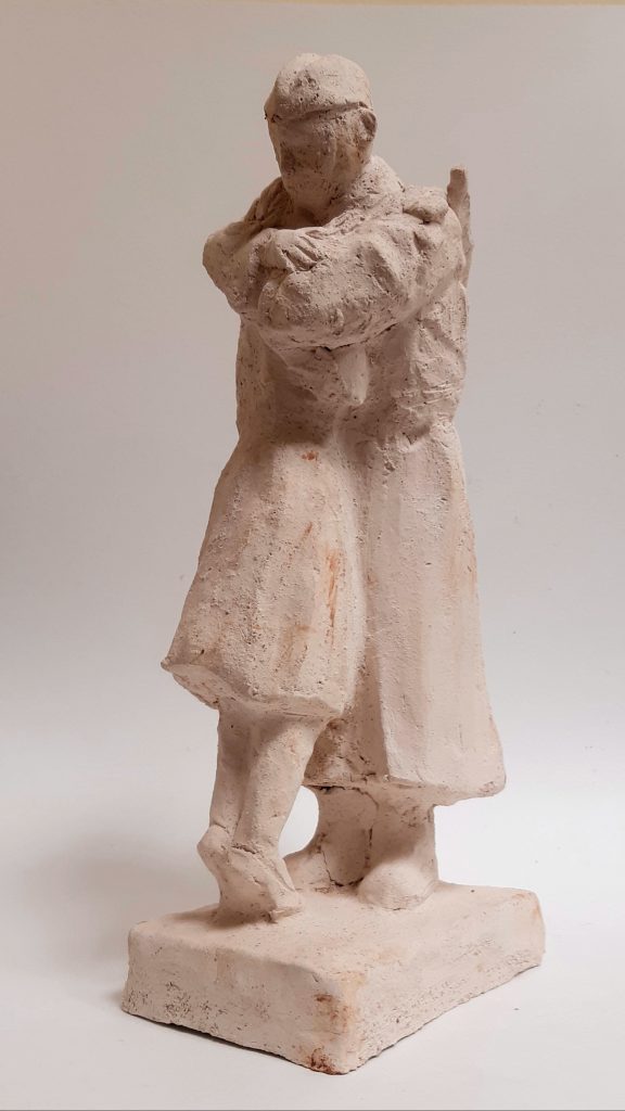 Выставка "Образ защитника Отечества в произведениях молодых художников": скульптура