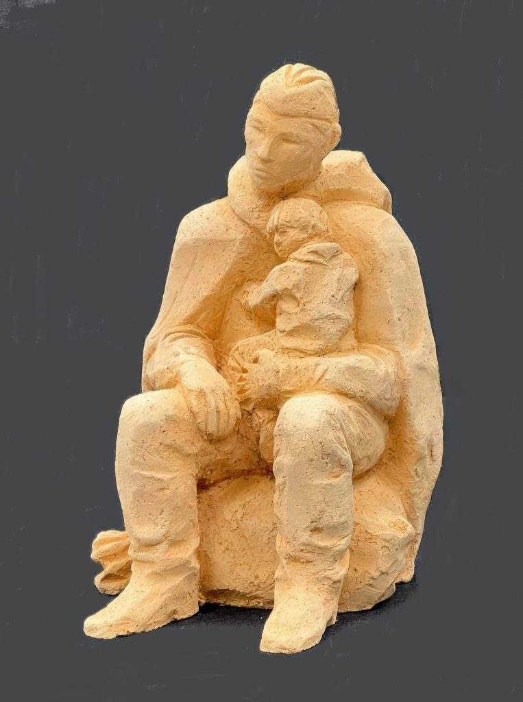 Выставка "Образ защитника Отечества в произведениях молодых художников": скульптура