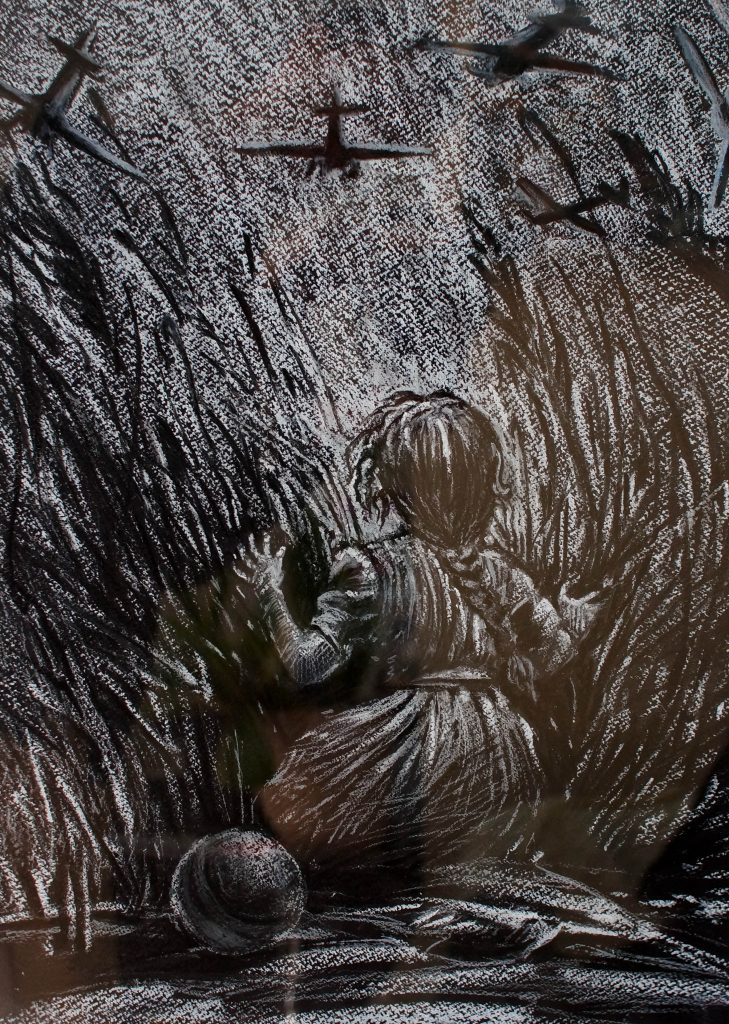 Выставка "Образ защитника Отечества в произведениях молодых художников": графика