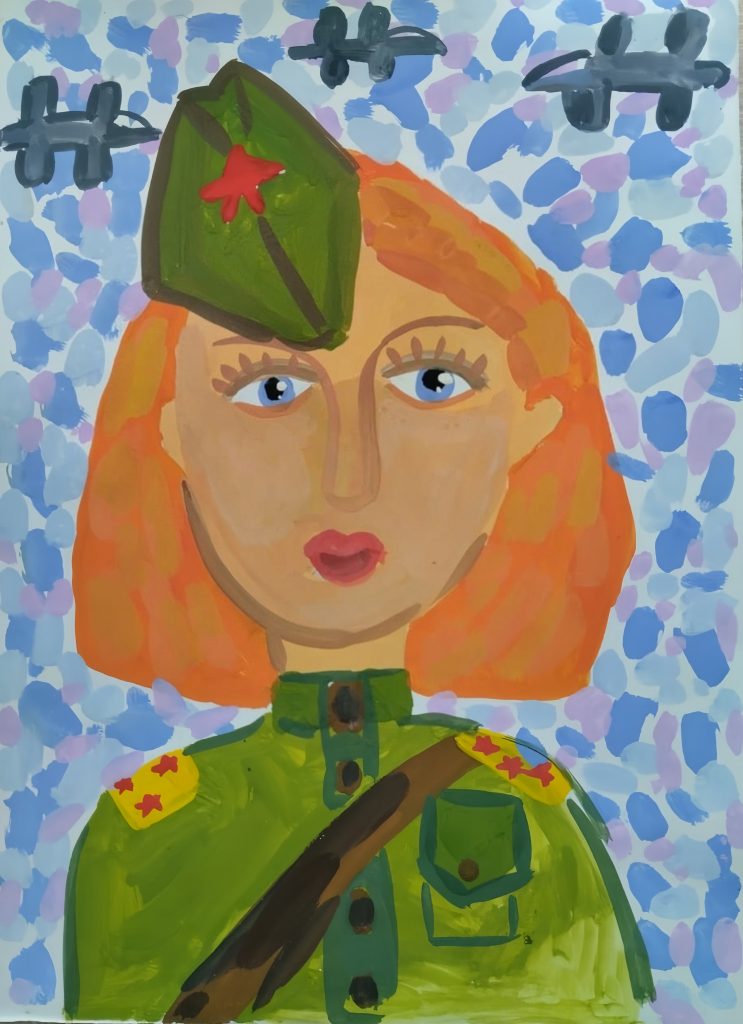 Выставка "Образ защитника Отечества в произведениях молодых художников": живопись