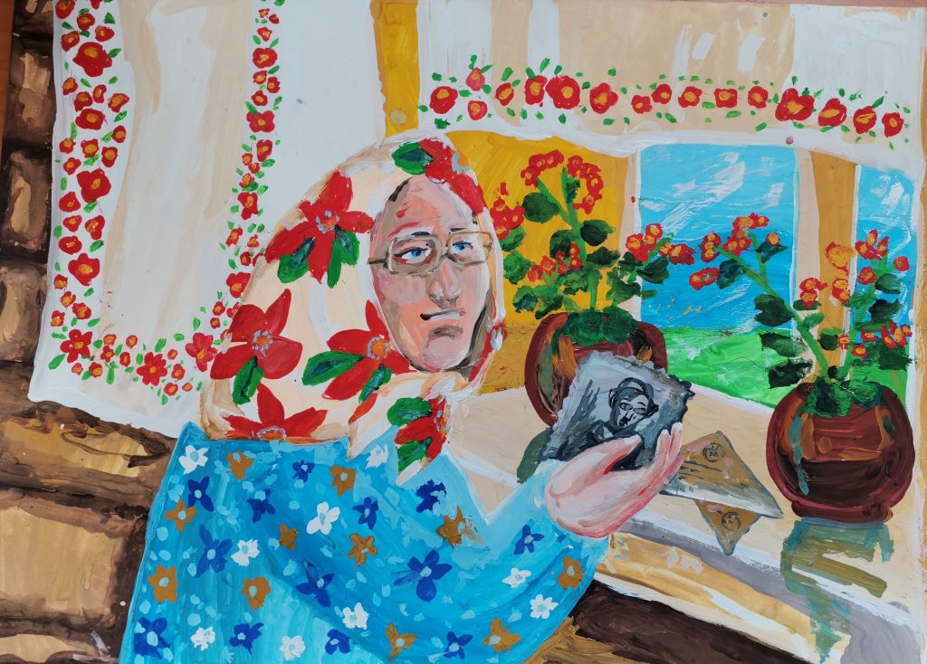 Выставка "Образ защитника Отечества в произведениях молодых художников": живопись