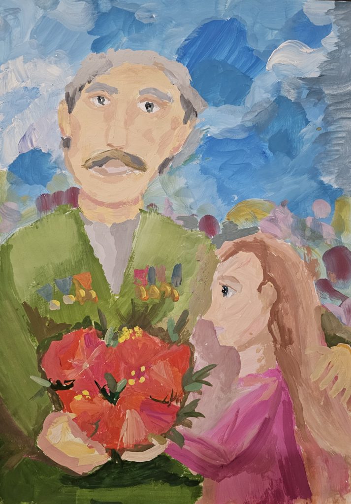 Выставка "Образ защитника Отечества в произведениях молодых художников": живопись