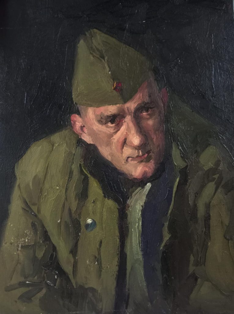 Выставка "Образ защитника Отечества в произведениях молодых художников": живопись