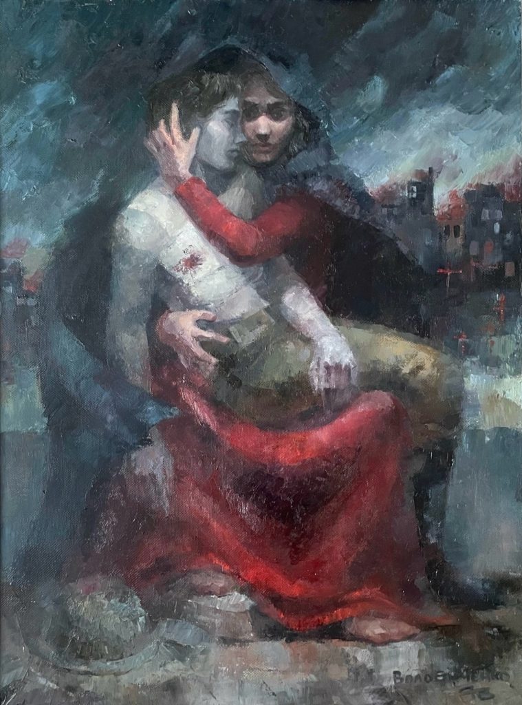 Выставка "Образ защитника Отечества в произведениях молодых художников": живопись